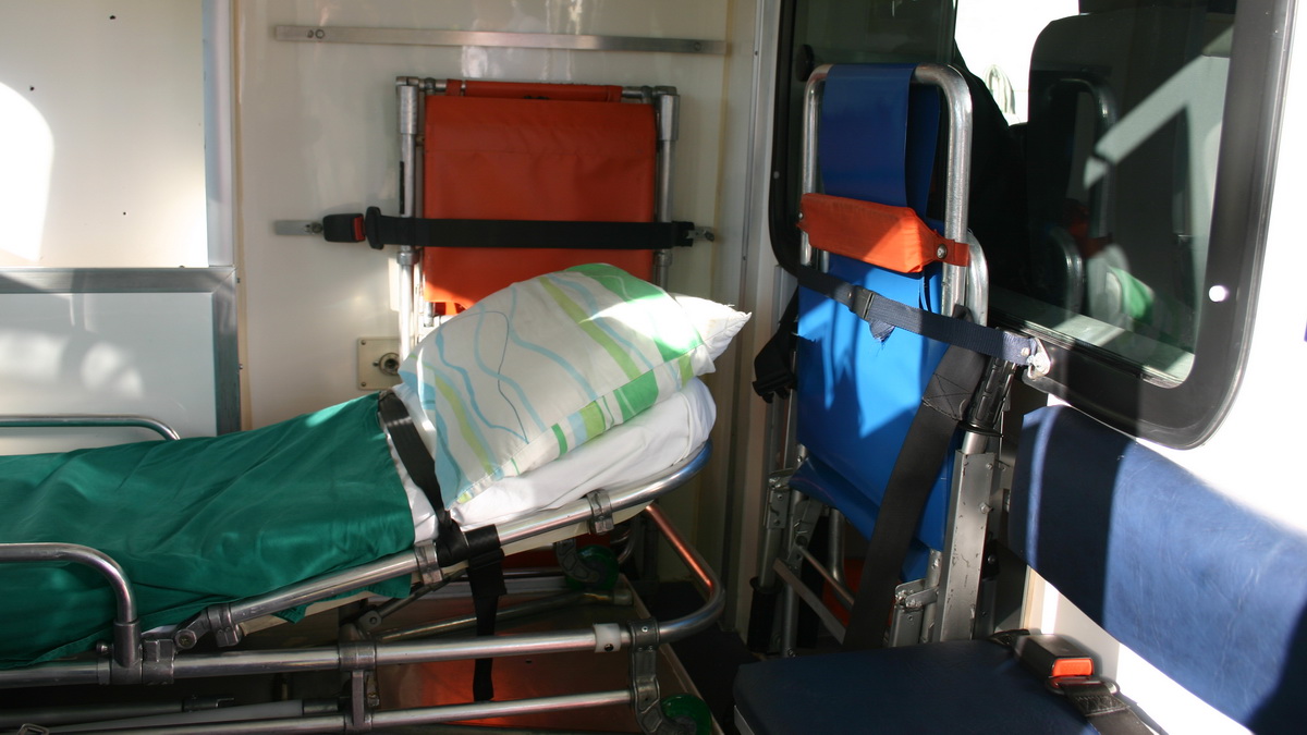 Kardiološka stolica u sanitetskom vozilu
